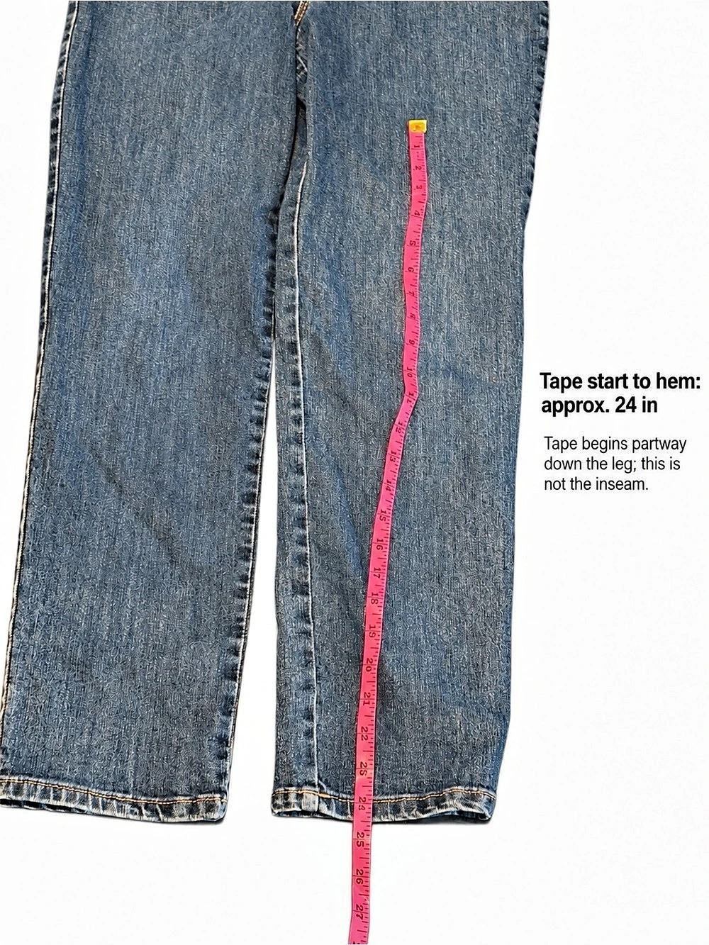 Gloria Vanderbilt Amanda Women’s Straight-Leg Jeans Size 8 - Picture 6 of 7